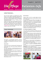 »Die Pflege« Patienten-Info - Ausgabe 01 »Die Pflege« Patienten-Info - Ausgabe 01