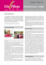 »Die Pflege« Patienten-Info - Ausgabe 03 »Die Pflege« Patienten-Info - Ausgabe 03