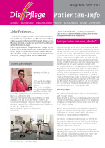 »Die Pflege« Patienten-Info - Ausgabe 08 »Die Pflege« Patienten-Info - Ausgabe 08