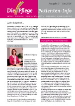 »Die Pflege« Patienten-Info - Ausgabe 09 »Die Pflege« Patienten-Info - Ausgabe 09