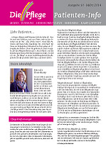 »Die Pflege« Patienten-Info - Ausgabe 10 »Die Pflege« Patienten-Info - Ausgabe 10