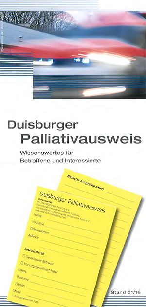 Flyer Palliativausweis Duisburg als PDF-Datei öffnen Flyer Palliativausweis Duisburg als PDF-Datei öffnen